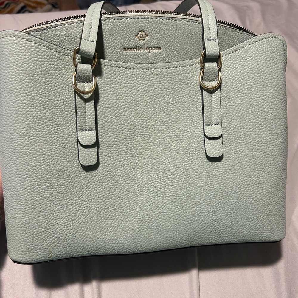 Blue nanette lepore purse